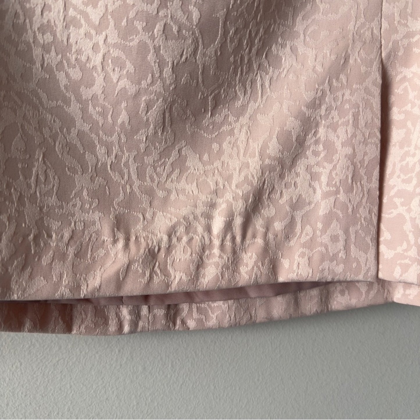 House of Harlow 1960 Revolve Blush Pencil Skirt abstract animal print mini slit