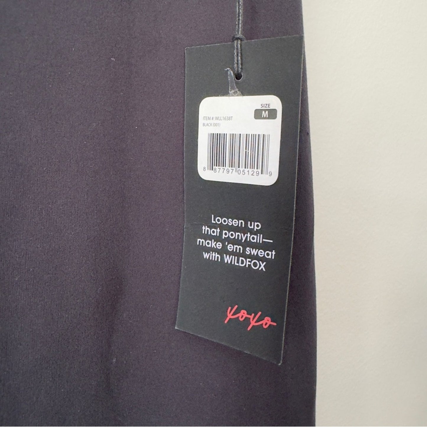 Wildfox Sweat Athletic Leggings High Rise Stretch Skinny Logo Stripes Leg Active