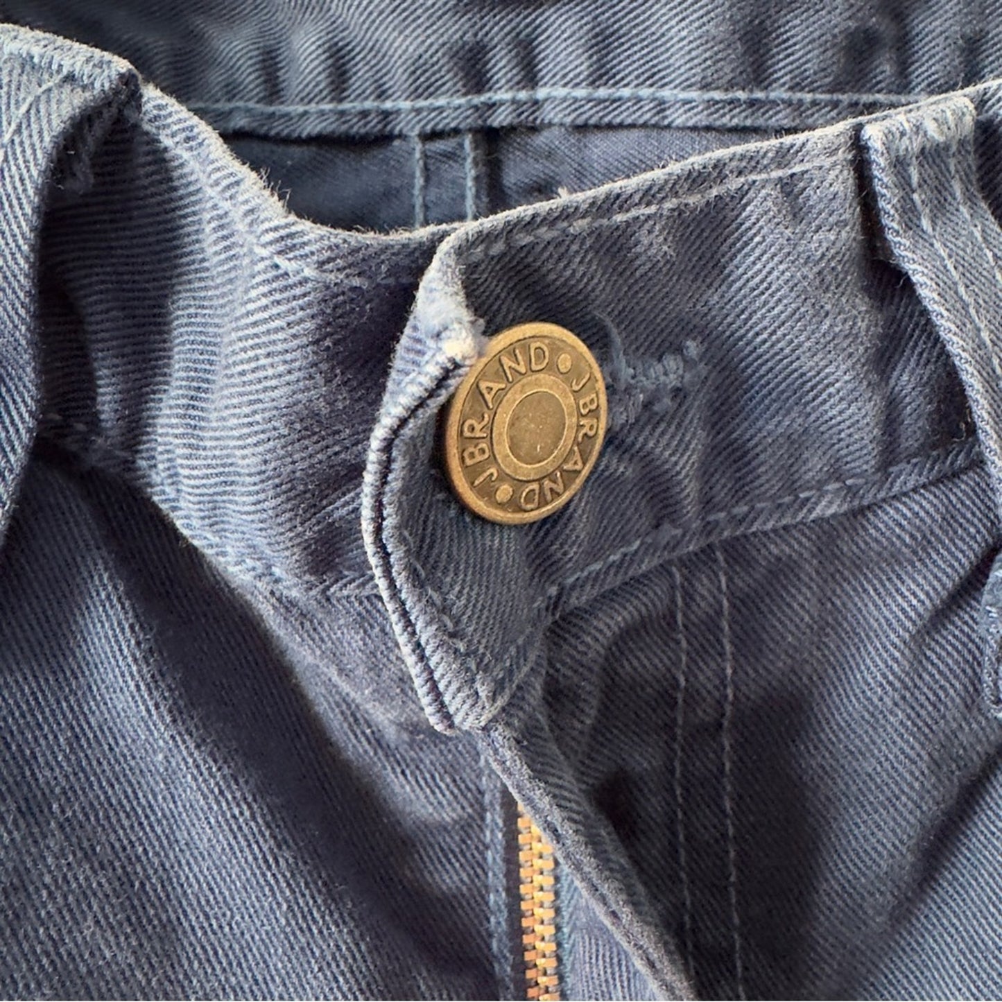 J Brand Kane Slim Straight Leg Jeans Blue zip button casual denim made in USA 30