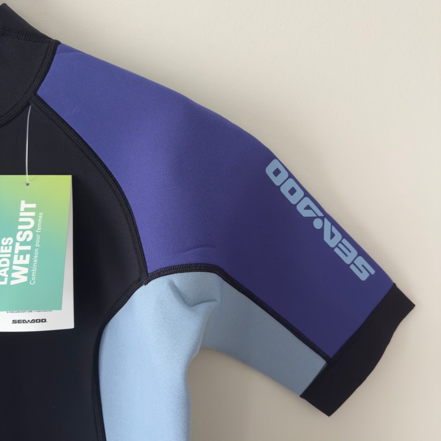 Sea-Doo Neoprene 3mm Exotic Shorty Wetsuit Element Proof Stretch Side Pocket NWT