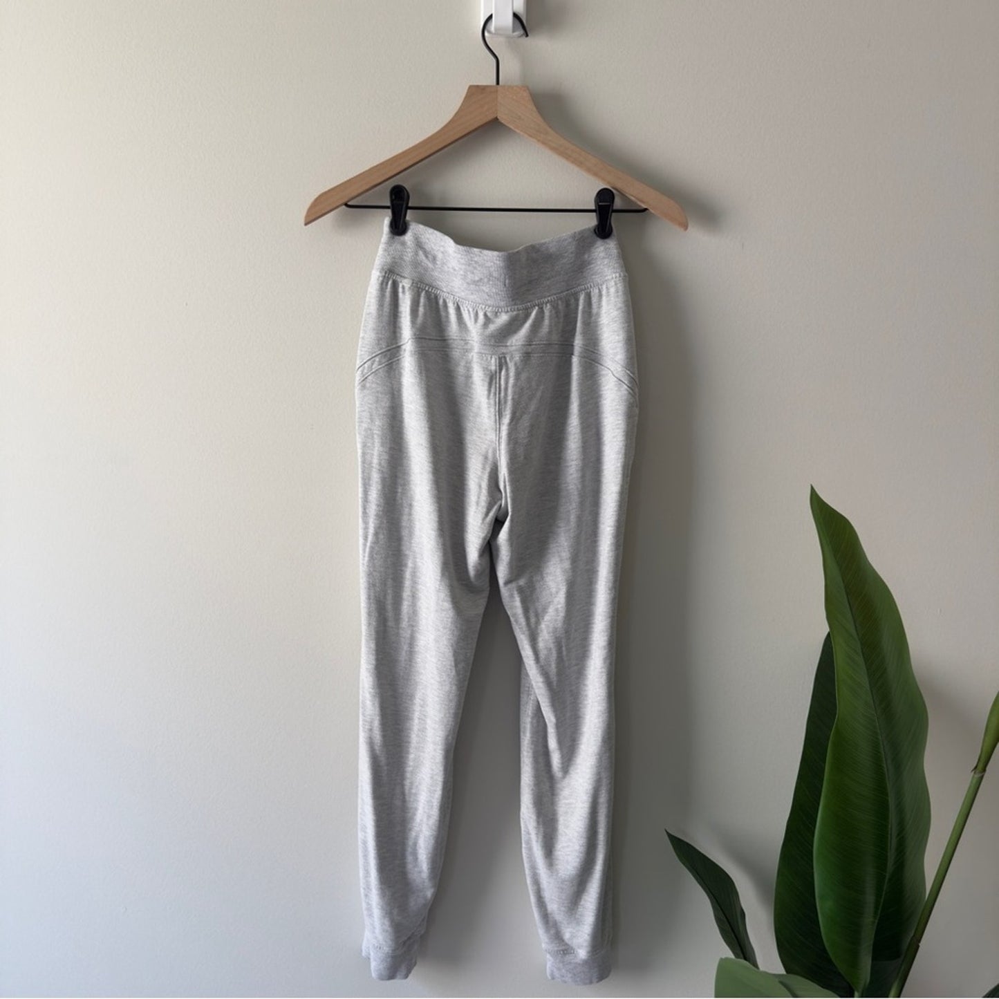 Lululemon Warm Down High-Rise Jogger in Heathered Core Ultra Light Grey Pants 2