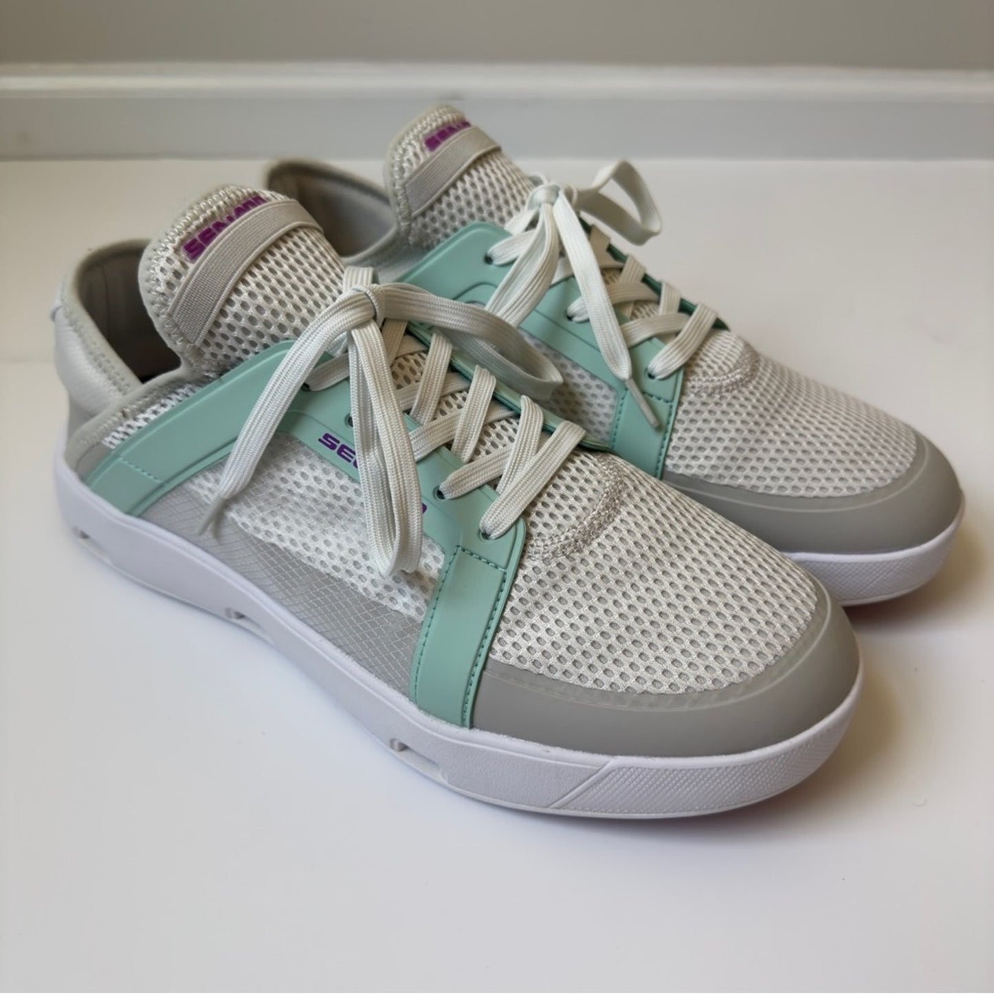 Sea-Doo Water Shoes in Grey Green jet ski Sneakers Breathable amphibian unisex