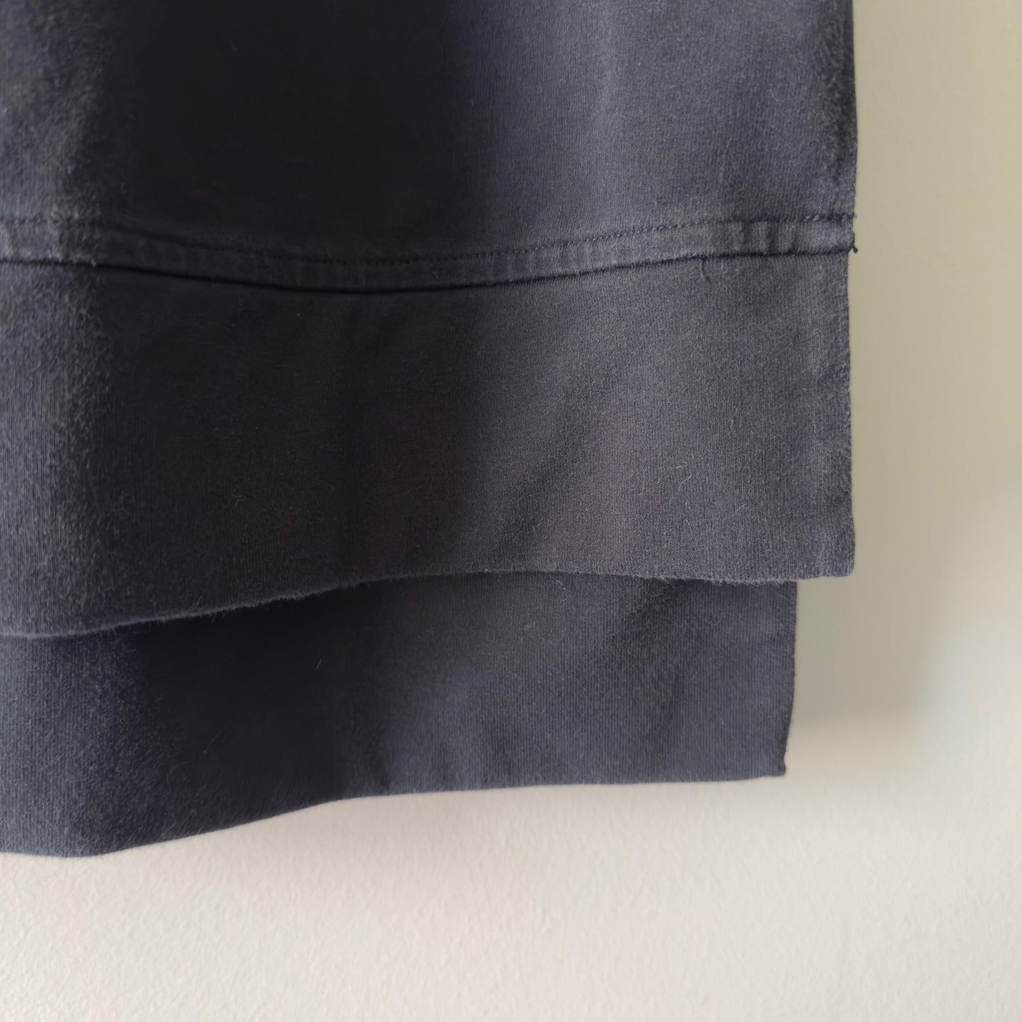 Lululemon Cut Above Tee in Black Stretch French Terry Short Sleeve Slit Sides