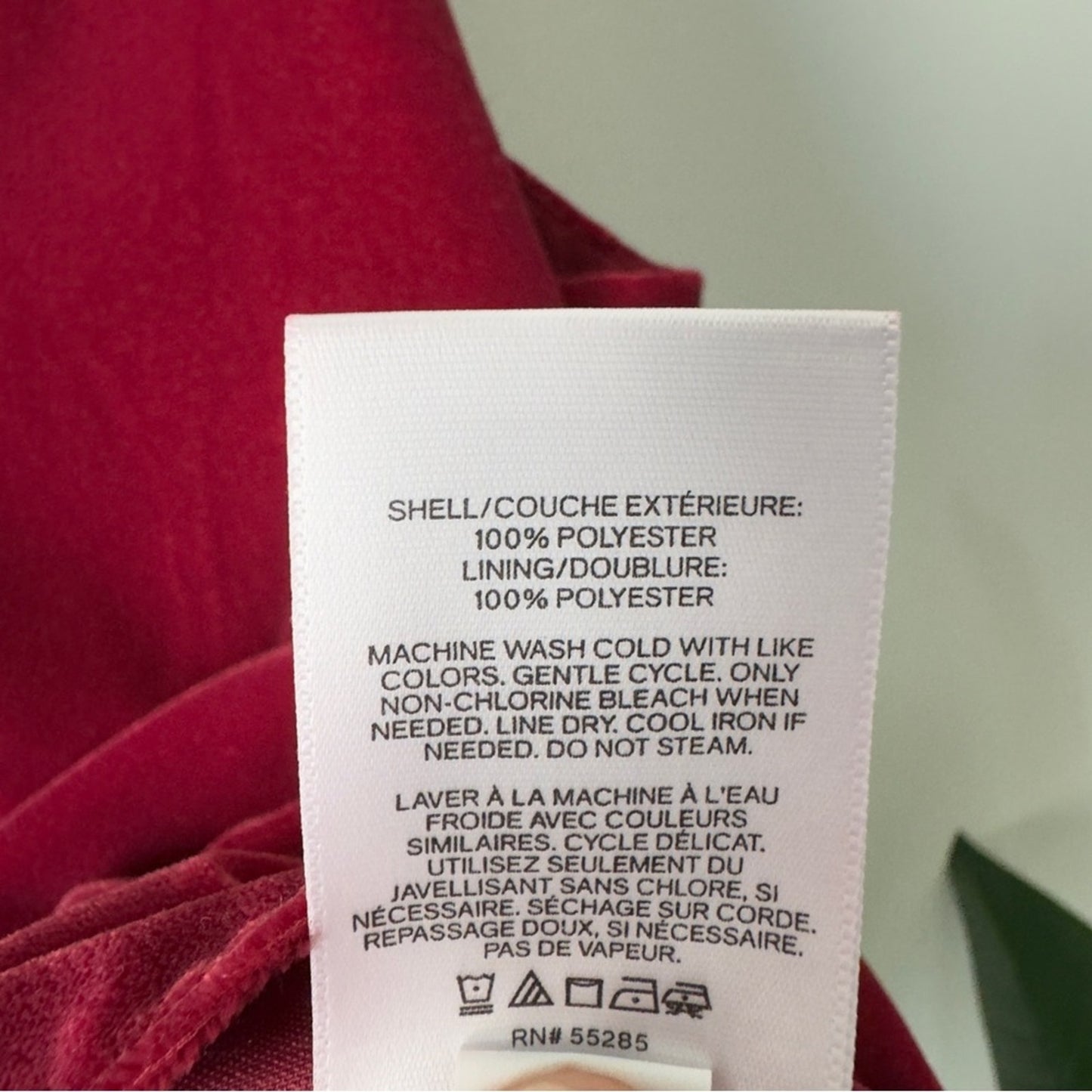 Express Deep Red Velvet Camisole V-neck adjustable spaghetti strap tank top cami