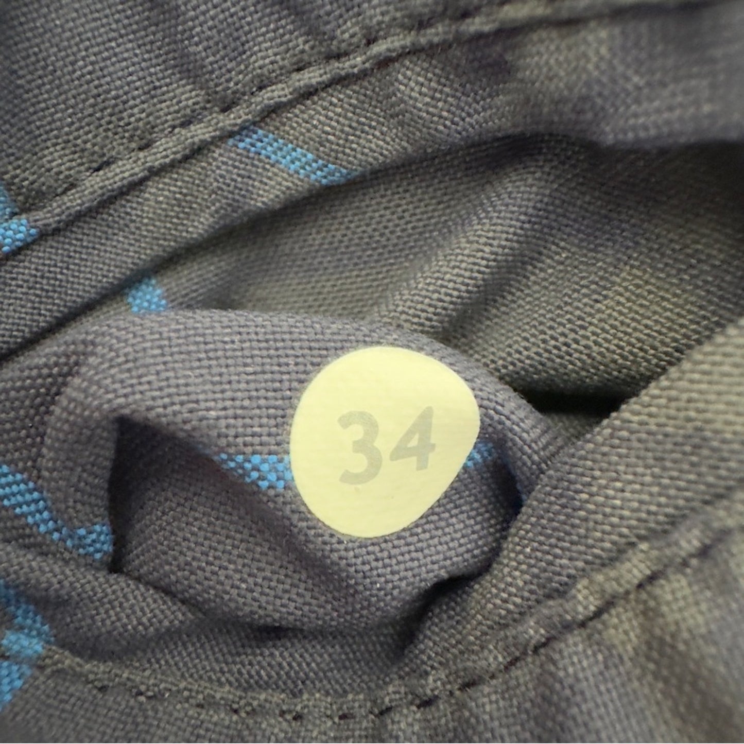 Lululemon men’s athletic golf shorts plaid kahuna pockets belt loops zip button