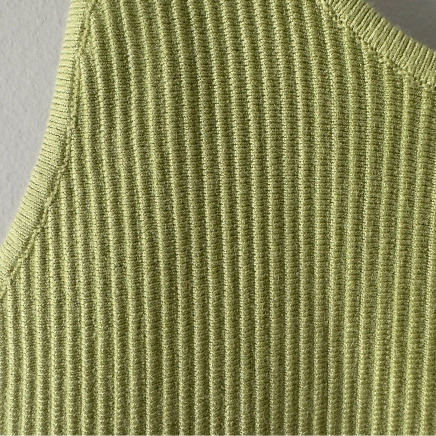 Revolve House of Harlow 1960 Green Fitted Crop Tank Top Ribbed Sleeveless solid