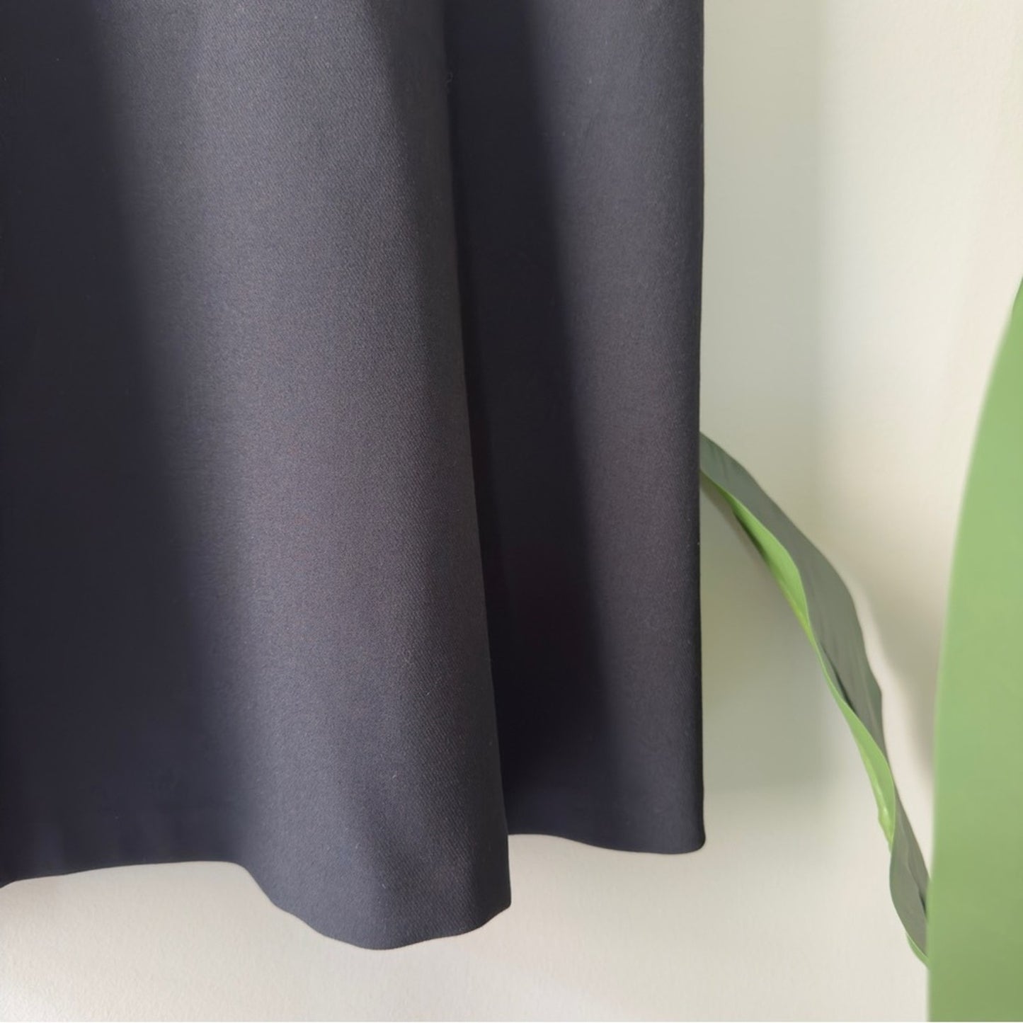 LOFT Black A-Line Mini Dress V-Neck Sleeveless Solid Minimalist Business Casual