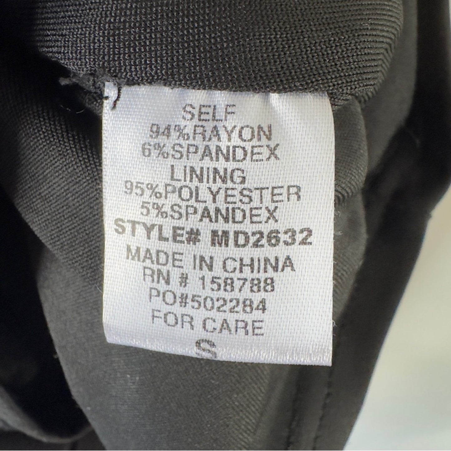 Mable Anthropologie Black Cutout Middle Backless Dress mini stretch sleeveless S