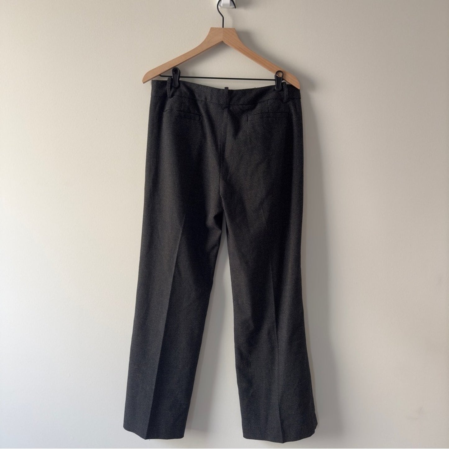 Sandro Business Casual Pants Houndstooth Work Career Office Interview hook & eye