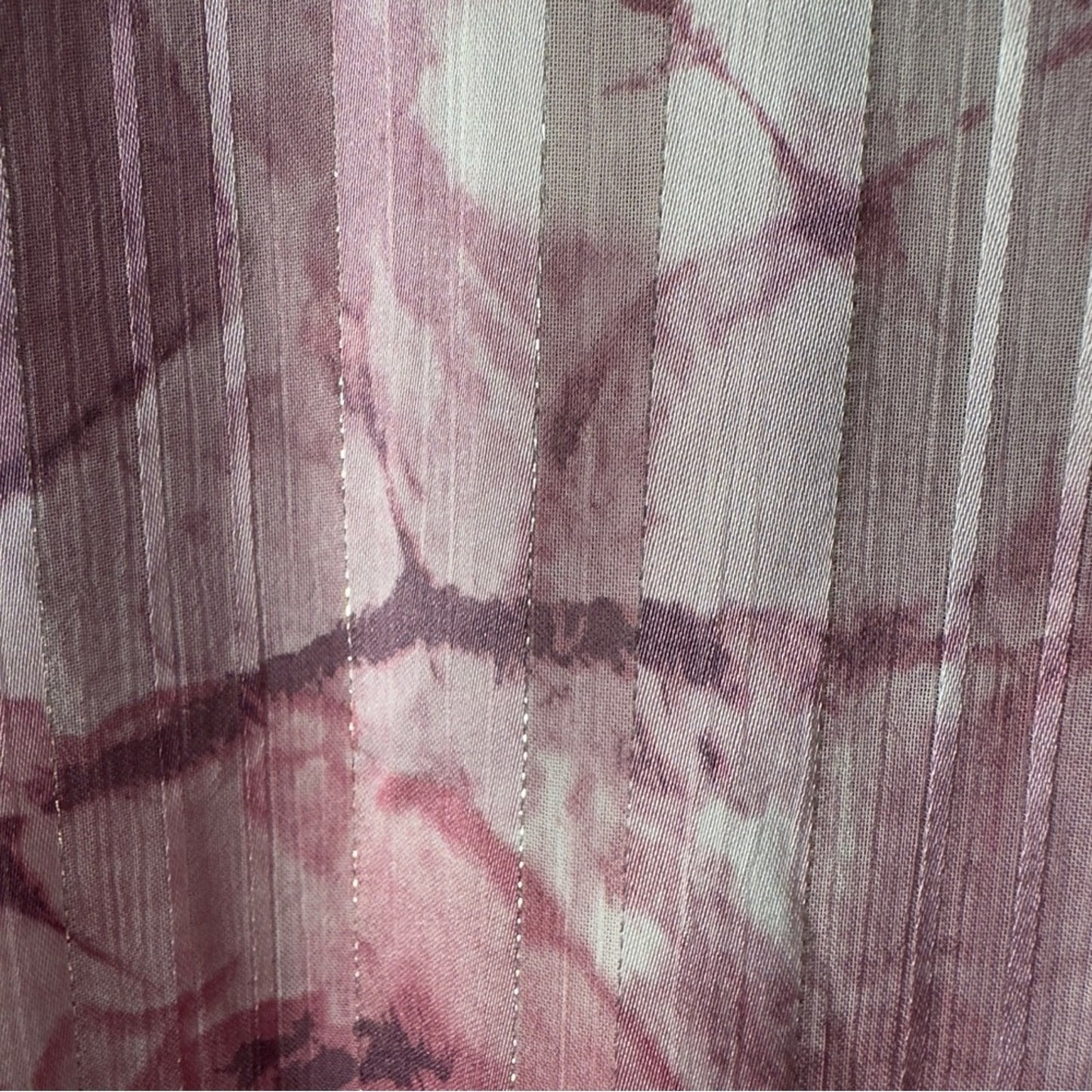 Lulus Sparkling Summer Purple Floral Lurex Maxi Dress Tie Waist Side Slits Lined