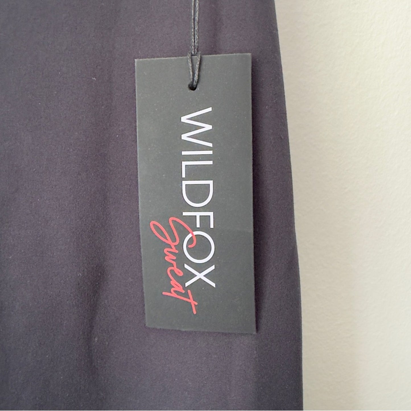 Wildfox Sweat Athletic Leggings High Rise Stretch Skinny Logo Stripes Leg Active
