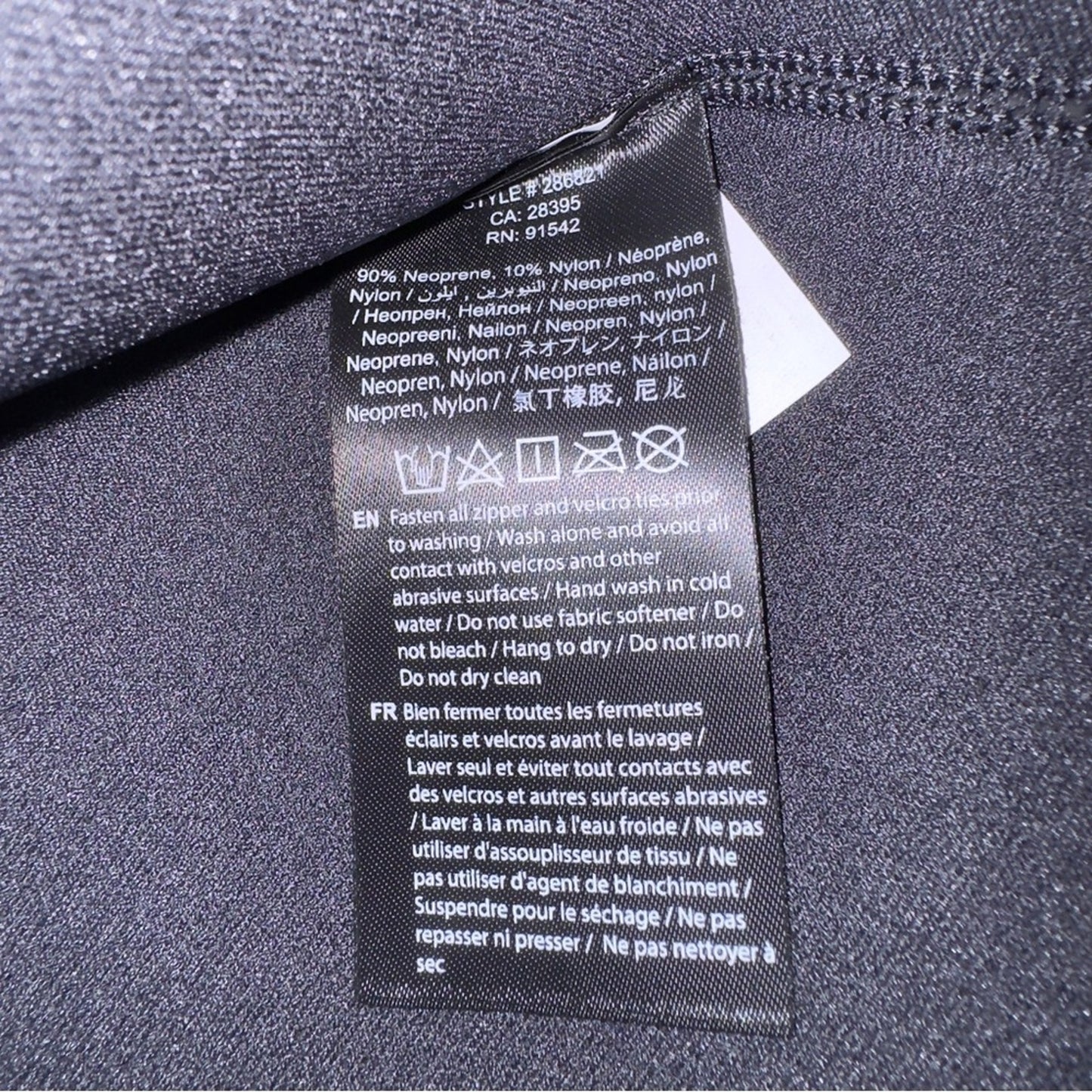 Sea-Doo Montego Jacket in Lilac Neoprene Water-sports jet ski Full Zipper zip M