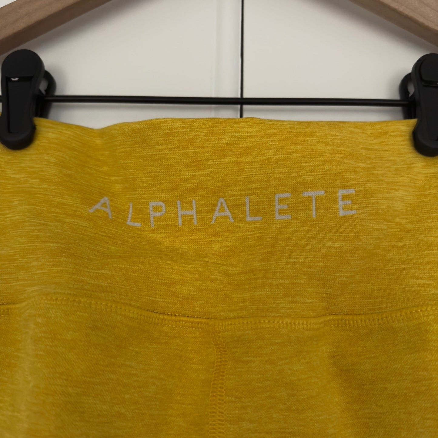 Alphalete high waist athletic leggings stretch workout gym high rise spandex S