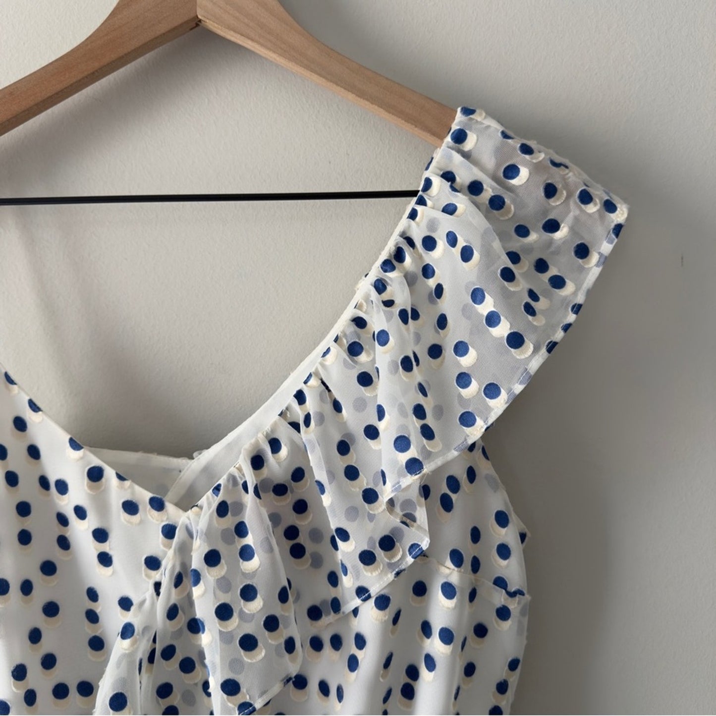 Lilly Pulitzer Madelina Dress Mini Sundress asymmetric polka dot lined A-Line S