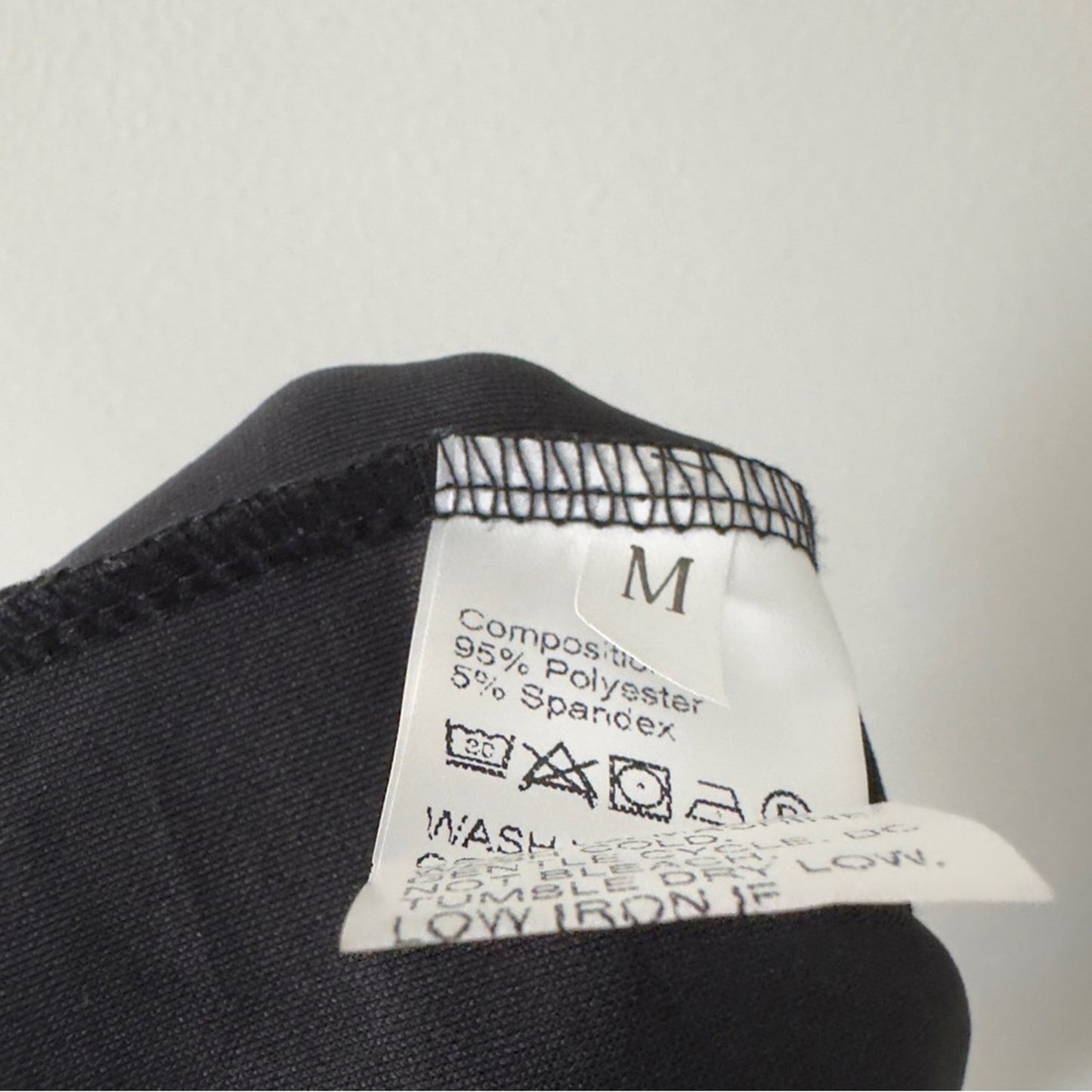 Business Casual Slit Front Leg Black Women's Pants Stretch Solid Unbranded Work