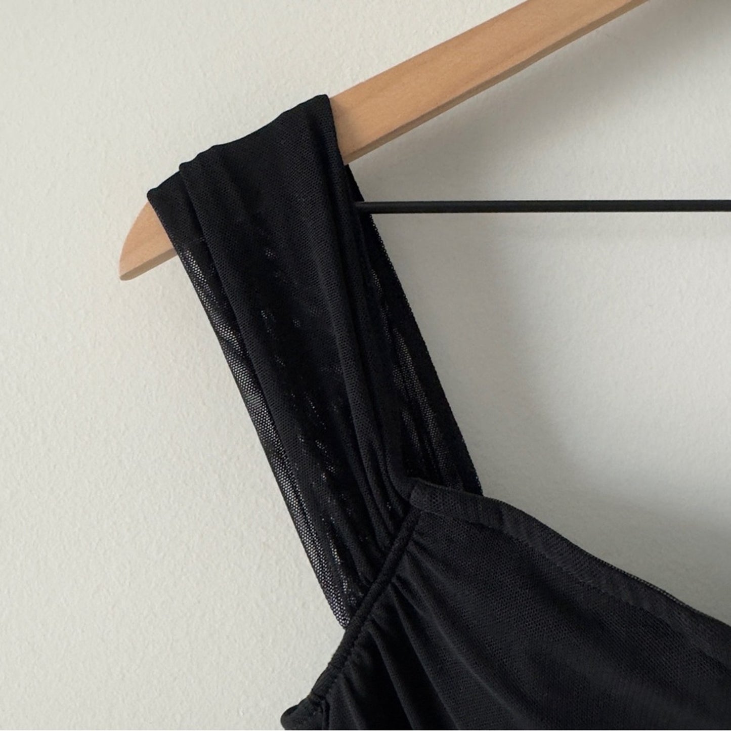 Shein Ruched Black Off-Shoulder Crop Top Corset Style Sleeveless Solid Zip Back