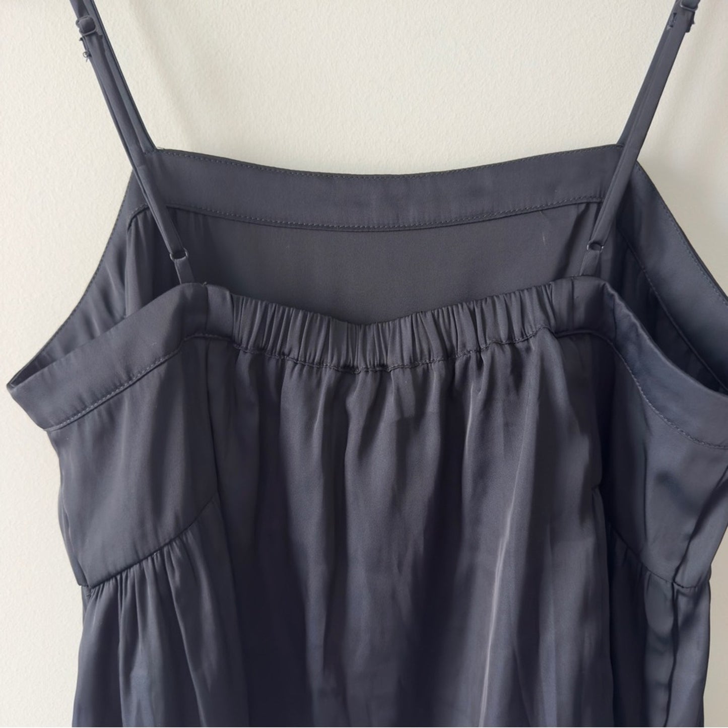 Revolve House of Harlow 1960 Black Adjustable spaghetti strap Crop Top black NWT