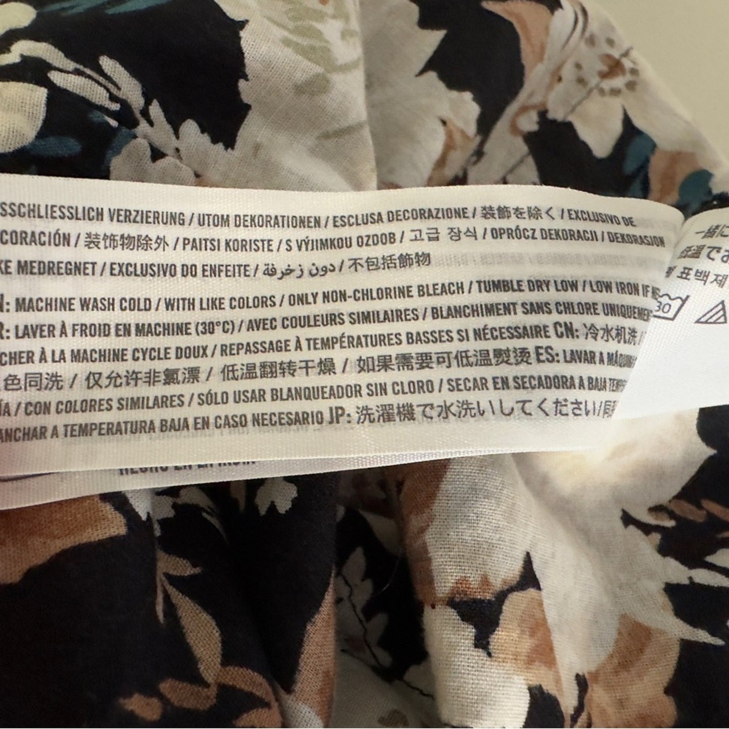 Abercrombie & Fitch 100% Cotton Tiered Floral Maxi Dress Adjustable Spaghetti S