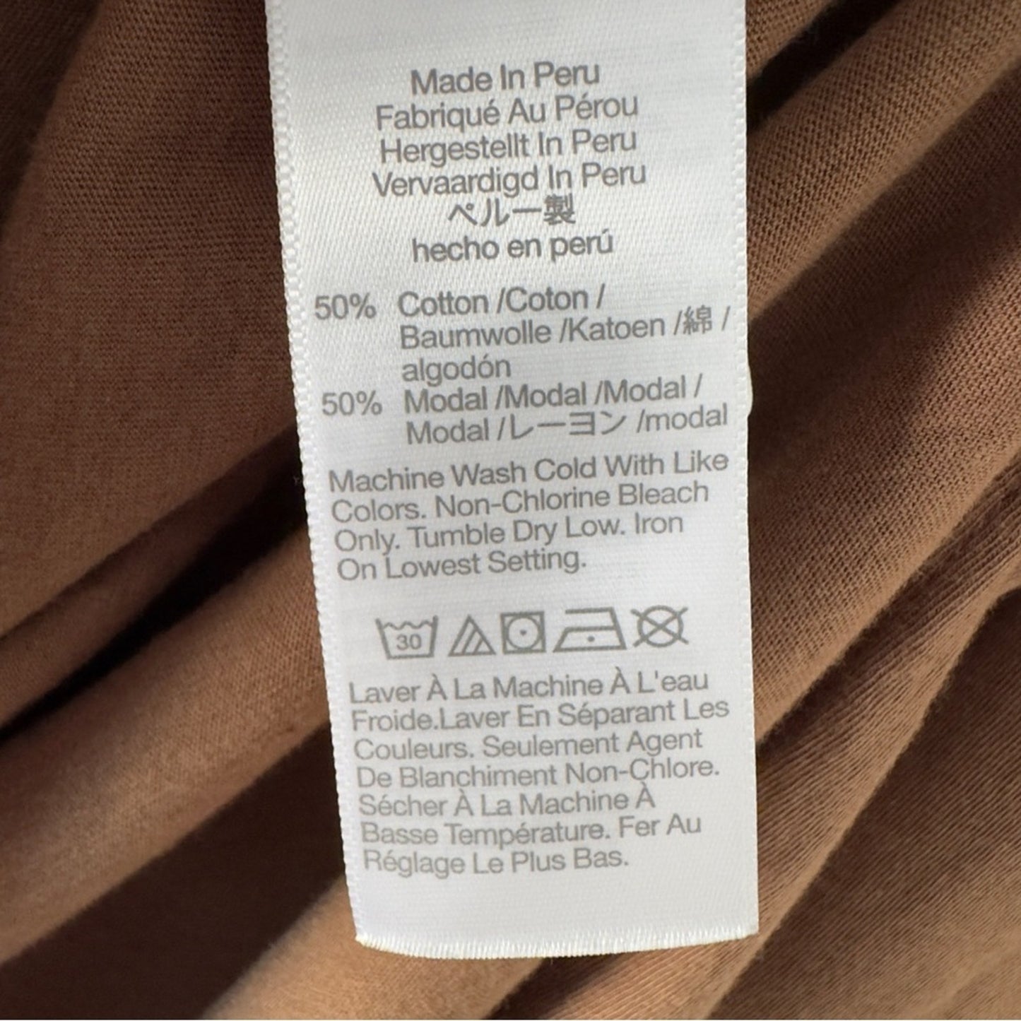 Madewell Earthy Brown Long Sleeve Duster Cardigan Button Down Solid Minimalist S