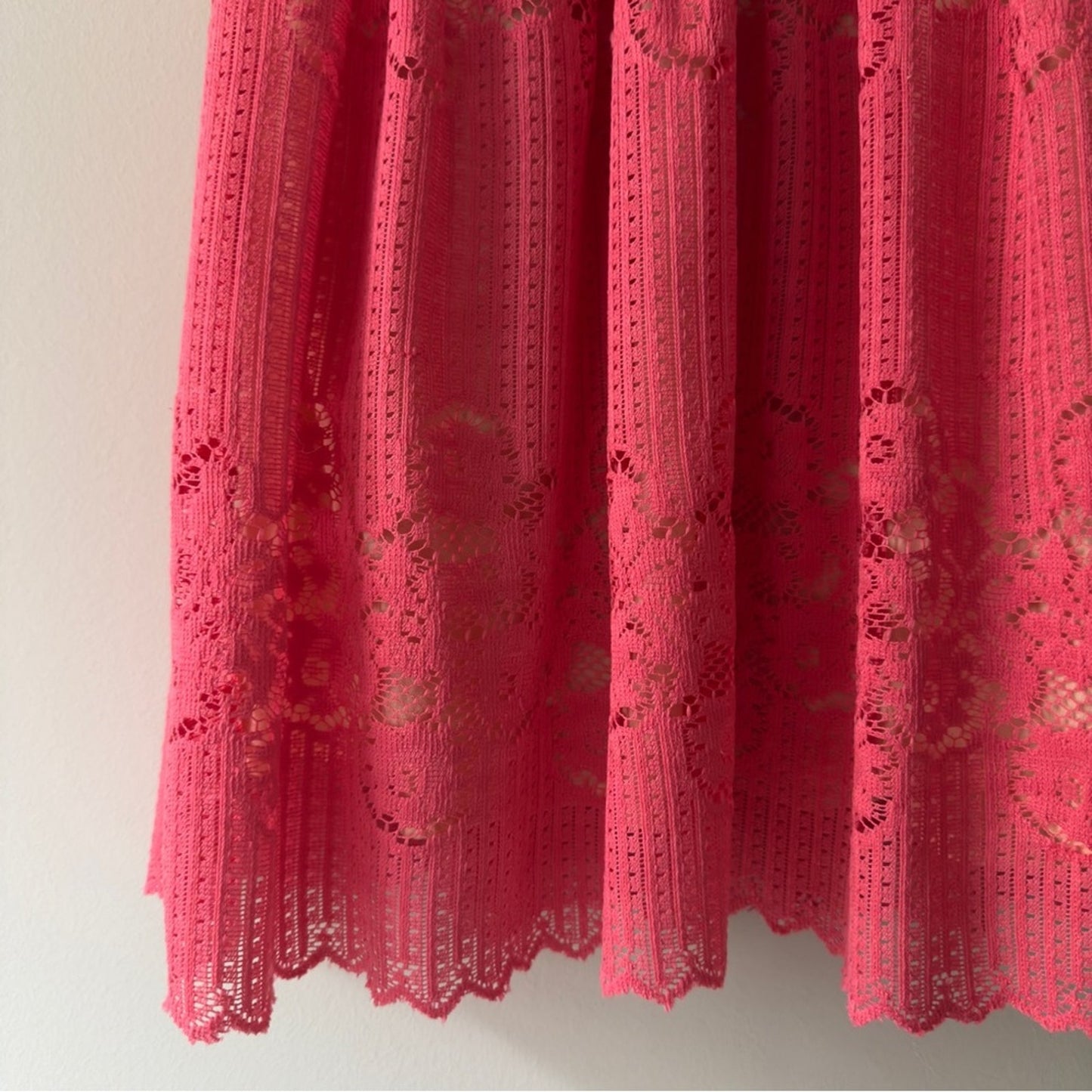 Free People Lace Rocco Dress Dusty Rose Pink cut out Backless mini dress cutout