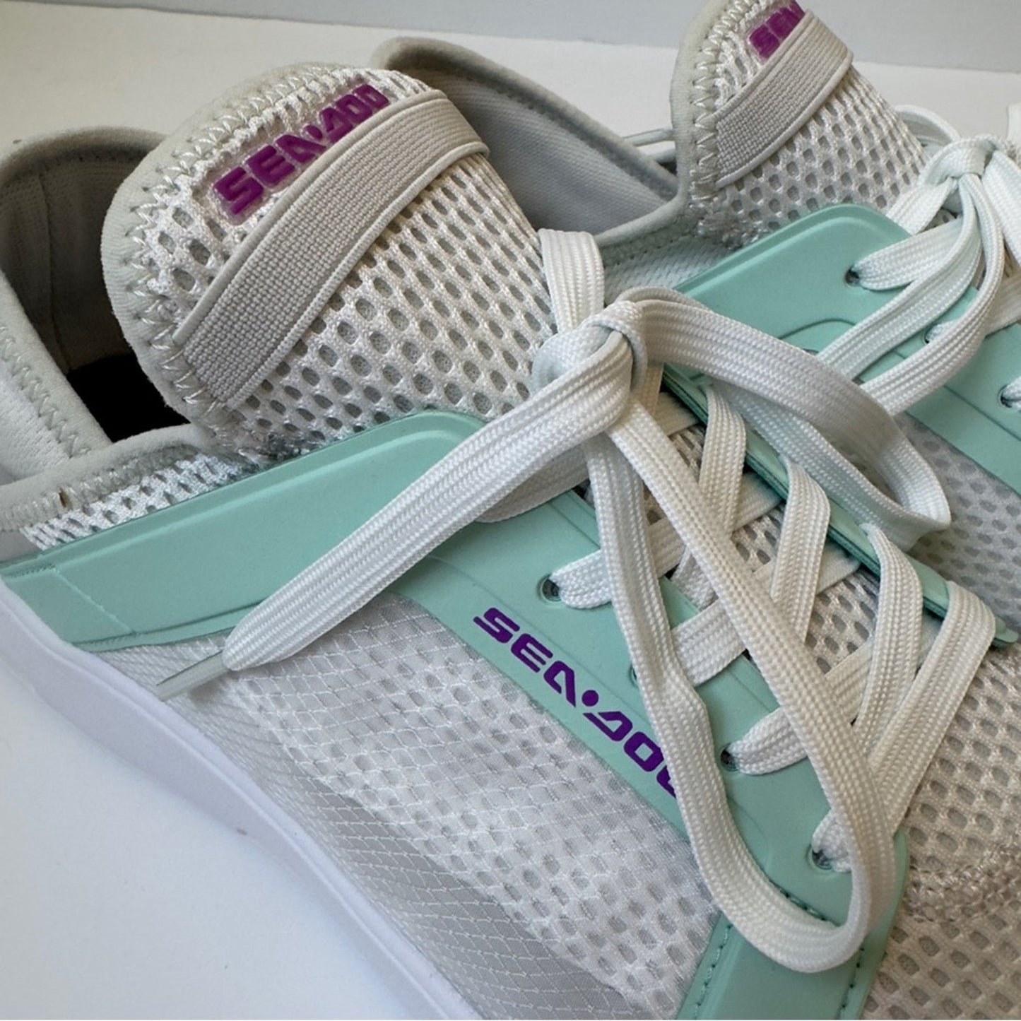 Sea-Doo Water Shoes in Grey Green jet ski Sneakers Breathable amphibian unisex