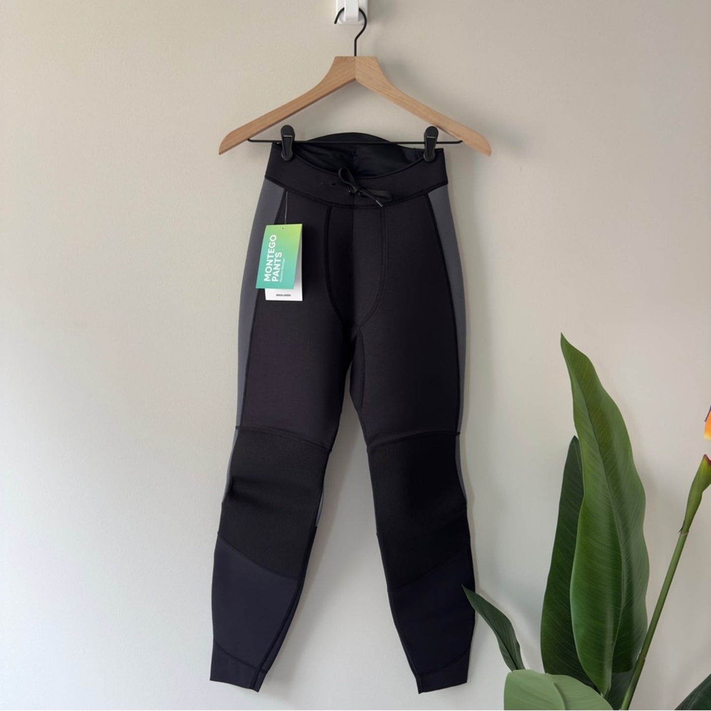 Sea-Doo Montego Pants Men’s Black Grey 3mm Neoprene fitted durable UV protect S