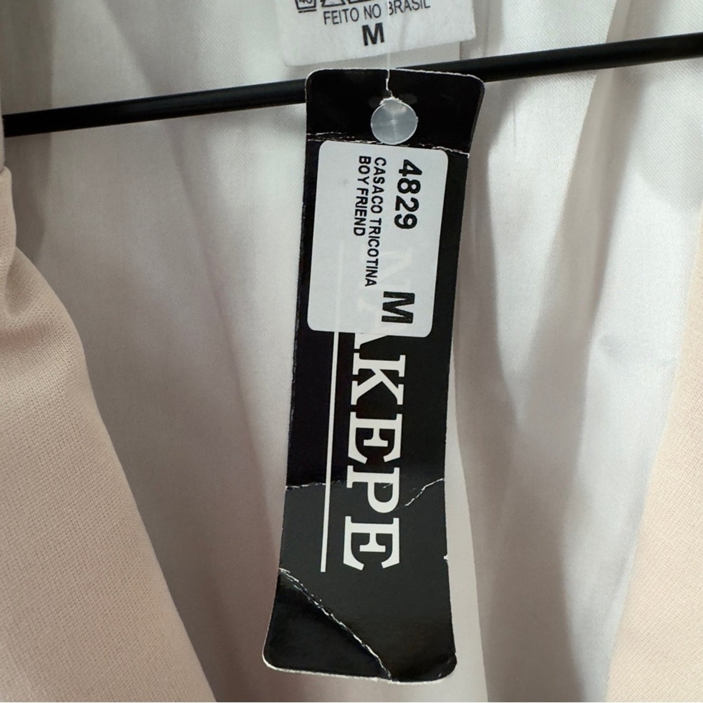 NWT Nakepe Blazer Single Button Front Long Sleeve Collar Pockets Business Office