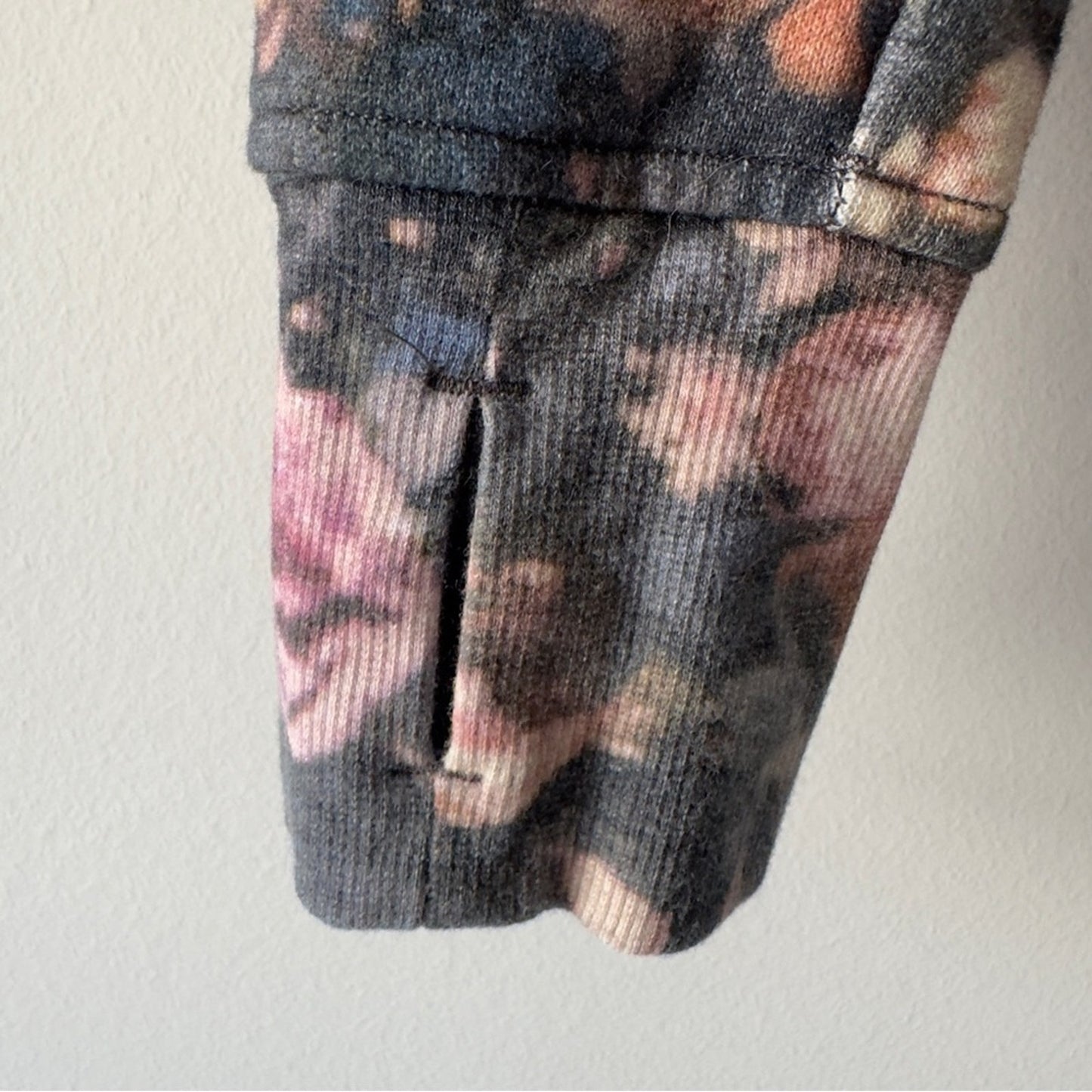 Lululemon Scuba Hoodie *Light Cotton Fleece in Frosted Rose Multi Jacket zip up