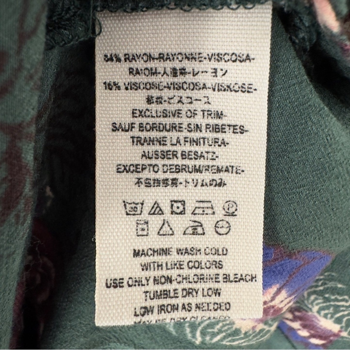 Free People Heart Beat Tunic Dress Boho Floral Long Bell Sleeve floral bohemian