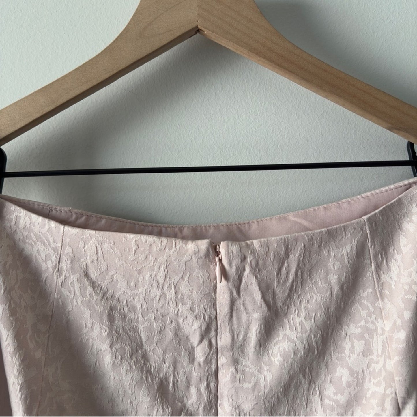 House of Harlow 1960 Revolve Blush Pencil Skirt abstract animal print mini slit