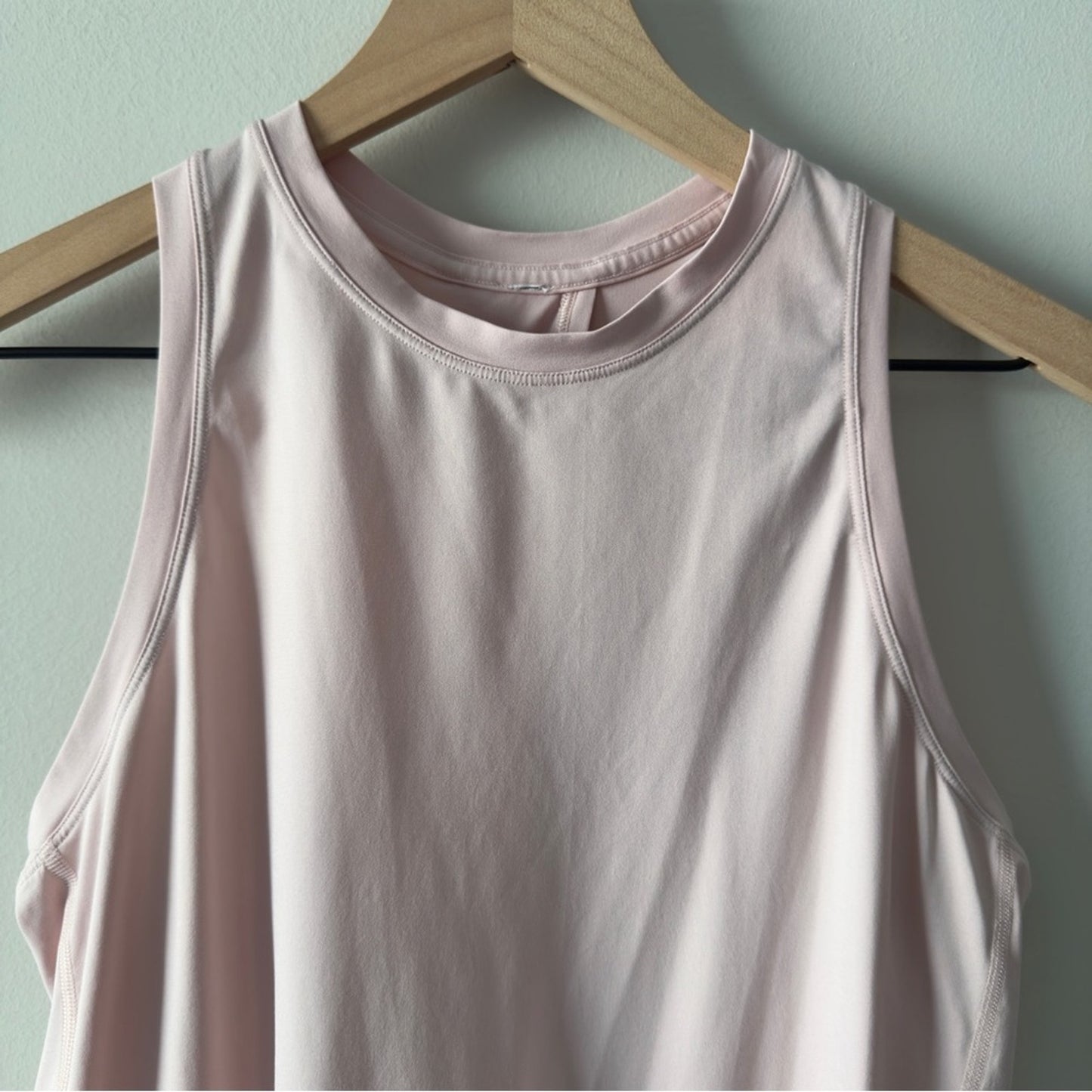 Lululemon All Tied Up Tank in Petals Pink Sleeveless Athletic Top Tie Cutout