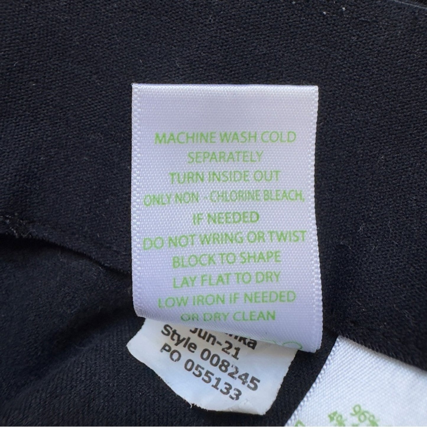 Lilly Pulitzer Cotton Blend Stretch Solid Black Ankle Cropped Tailored Pants EUC