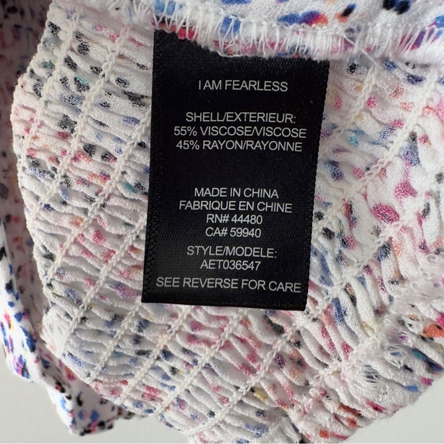 Revolve AFRM Multicolor Animal Print Crop Tie Front Camisole scoop v-neck smock