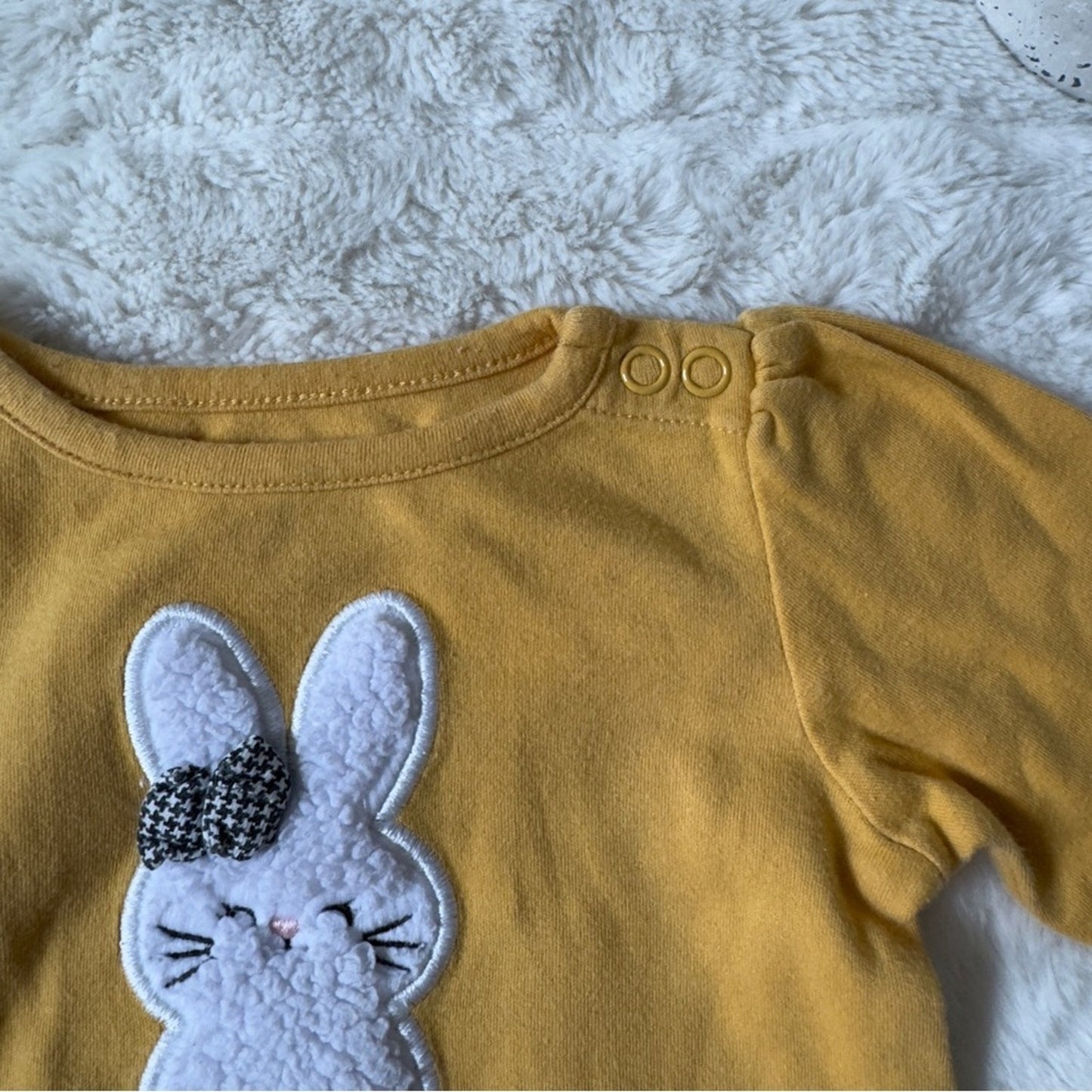 Garanimals Baby Onesies One Pieces lot Navy Poodle Purple striped Mustard bunny