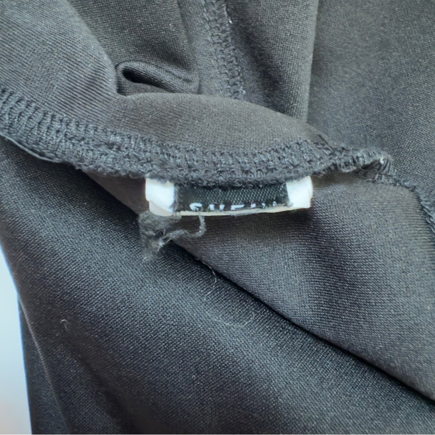 Shein Ruched Black Off-Shoulder Crop Top Corset Style Sleeveless Solid Zip Back