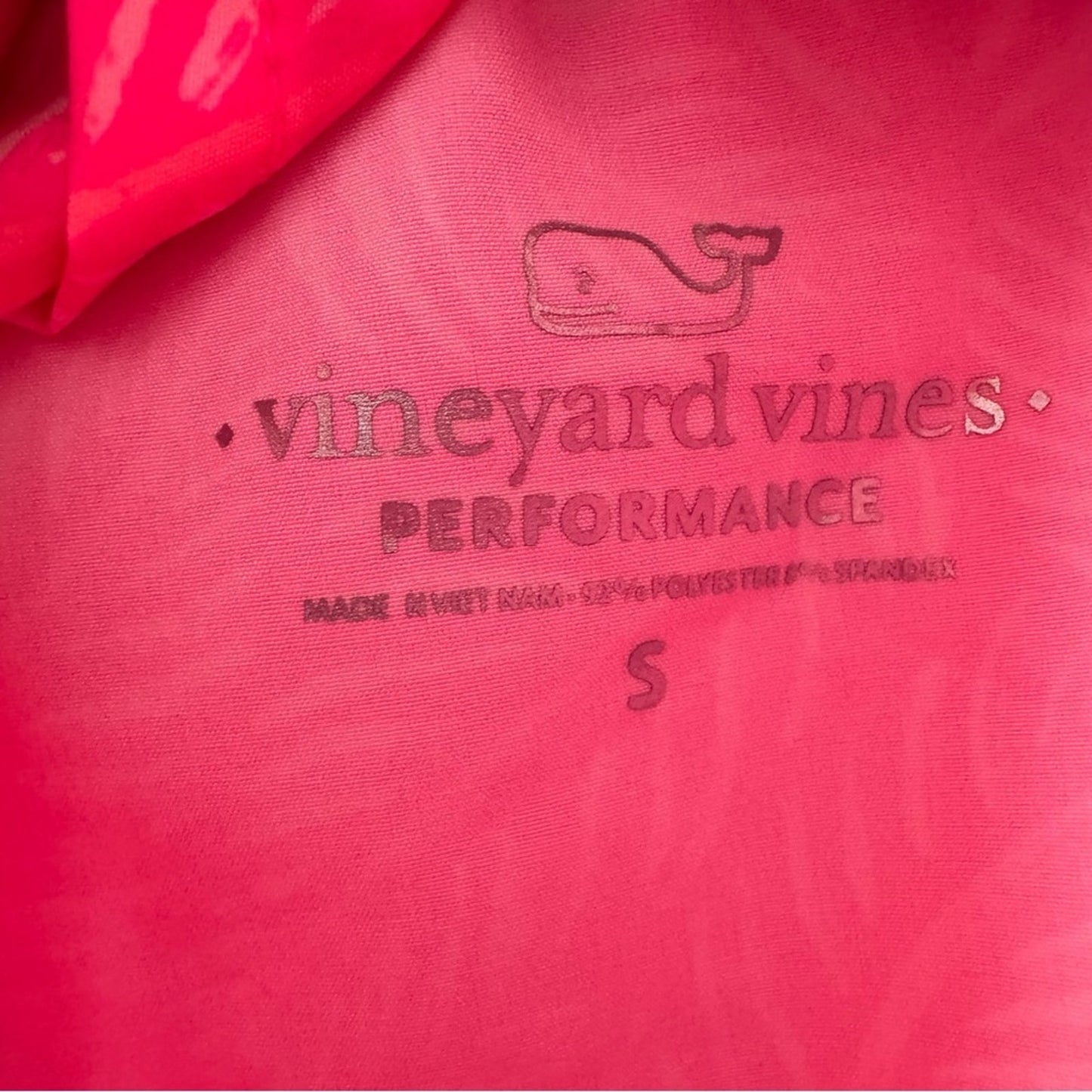 Vineyard Vines Performance Printed Chappy Shorts in Knockout Pink Athletic Swim
