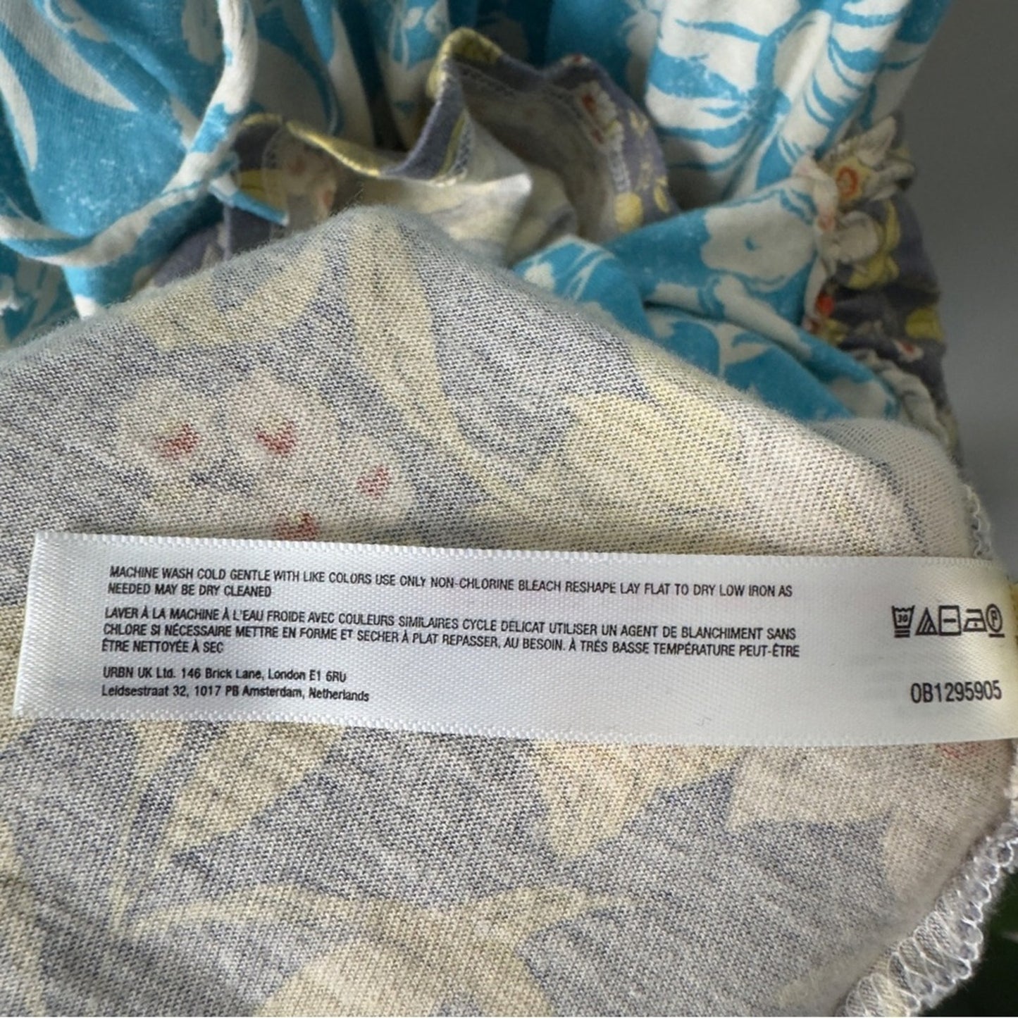 Daily Practice by Anthropologie Tiered Ruffle Mini Dress floral Flowy v-neck EUC