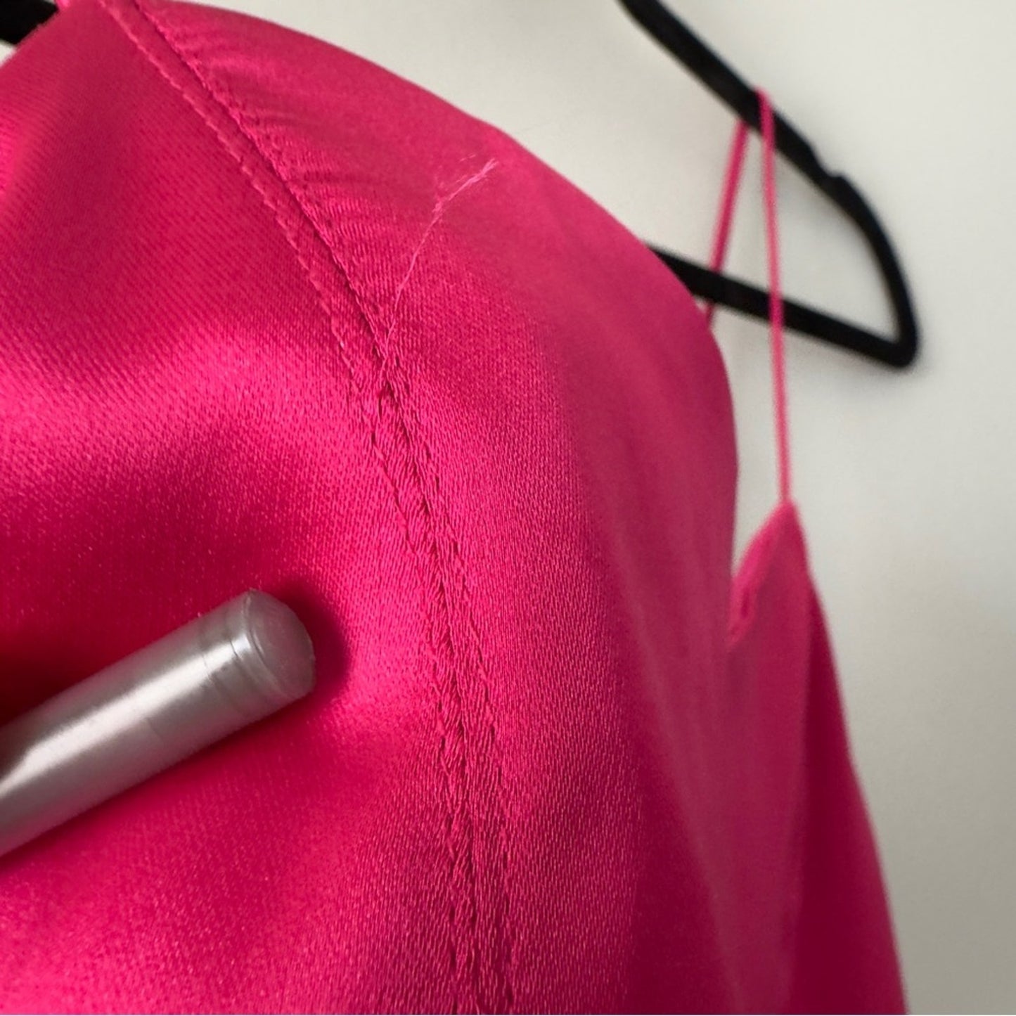 Revolve House of Harlow 1960 Pink Crop Camisole smocked back spaghetti straps L