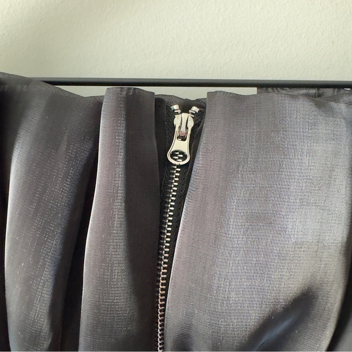 Anthropologie Mable Stylish Black Strapless Mini Little Black Dress LBD flare M