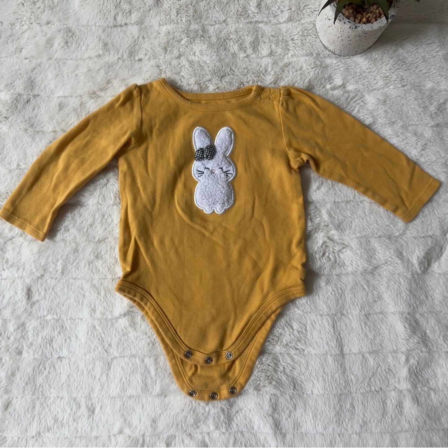 Garanimals Baby Onesies One Pieces lot Navy Poodle Purple striped Mustard bunny