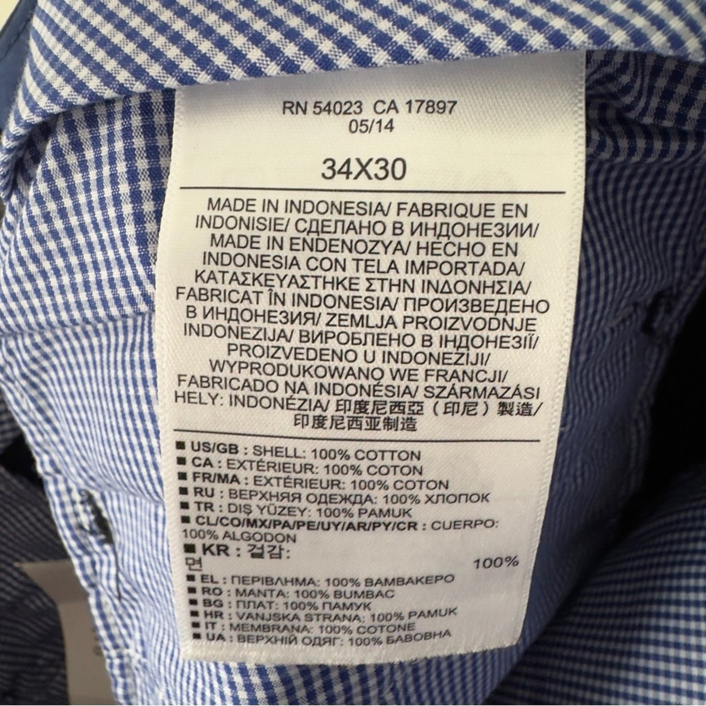 Banana Republic Non-Iron Tailored Fit Black Chinos Zip Hook & Eye Pockets Pants