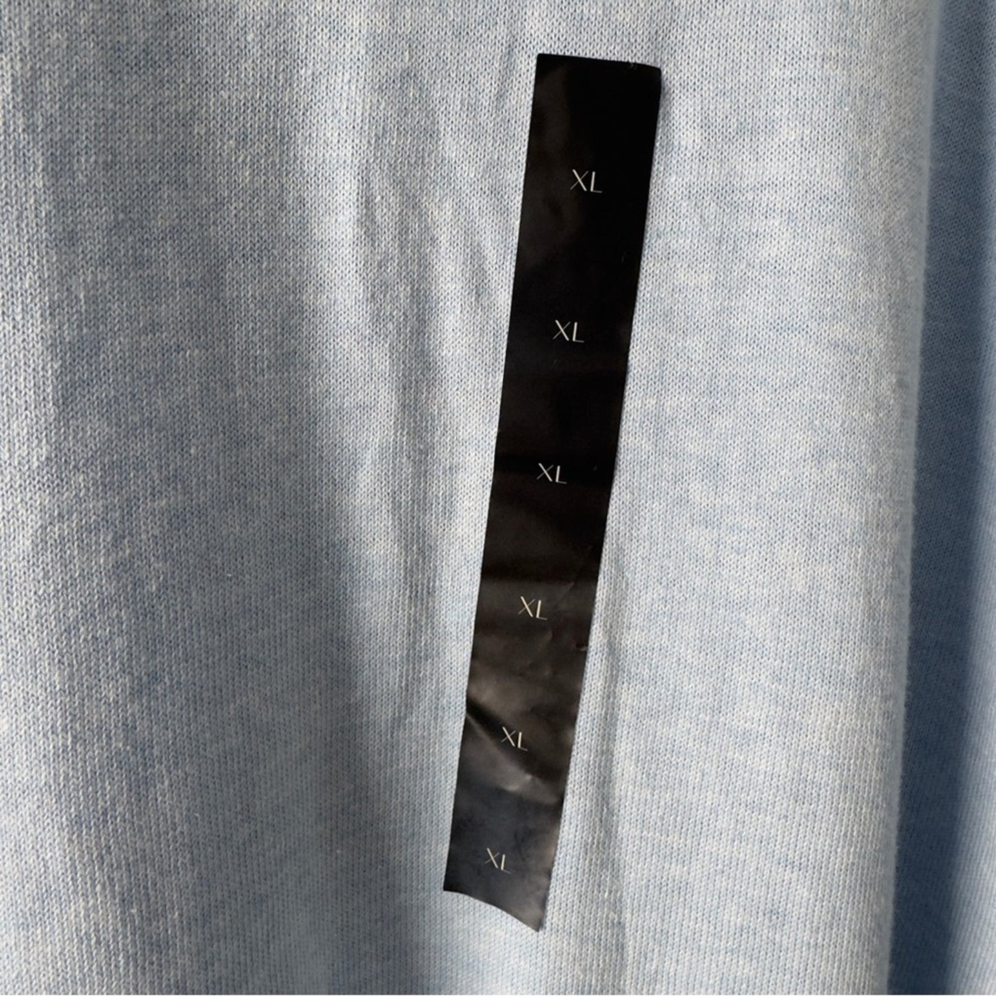 Banana Republic Light Blue Crewneck Sweater long sleeve Forever Yarn Cotton NWT