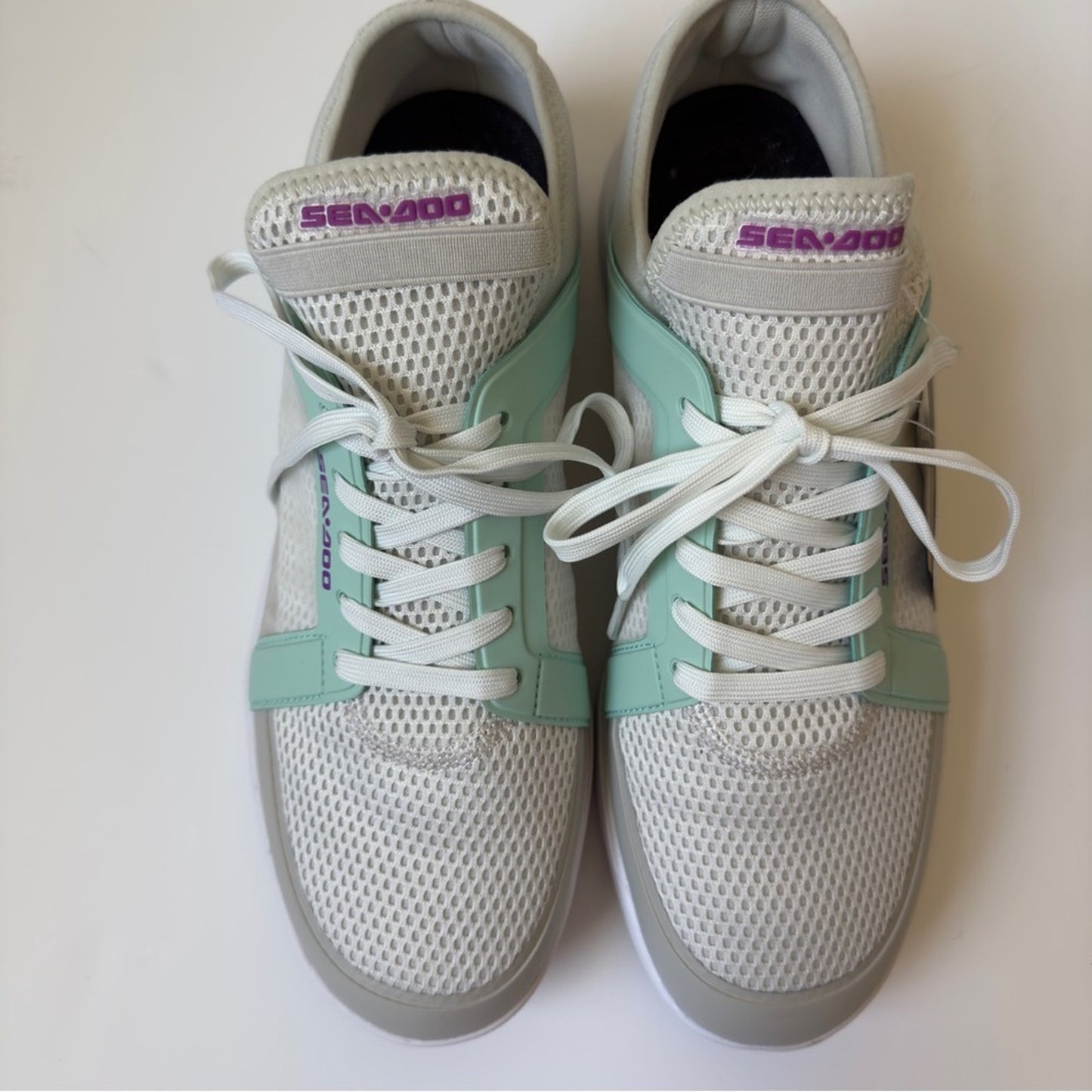 Sea-Doo Water Shoes in Grey Green jet ski Sneakers Breathable amphibian unisex