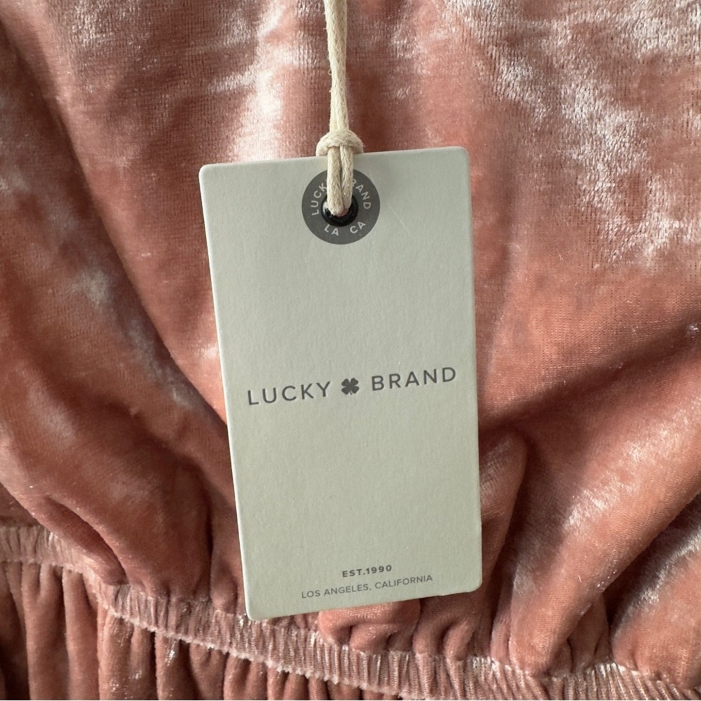 Lucky Brand Velvet Flutter Sleeve Cold Shoulder Knee Length Dress embroidered XS