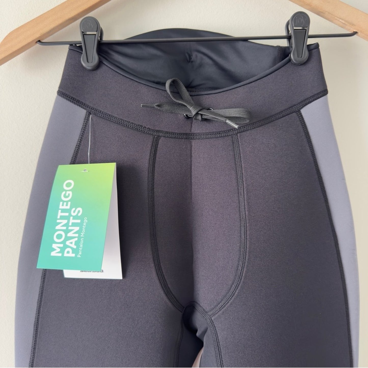 Sea-Doo Montego Pants Men’s Black Grey 3mm Neoprene fitted durable UV protect S