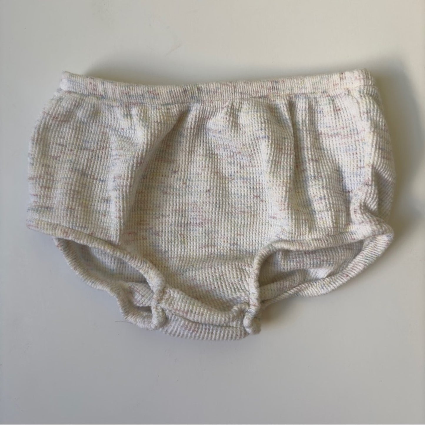 Ralph Lauren Baby Cream Knit Dress with Bloomers speckled long sleeve button up