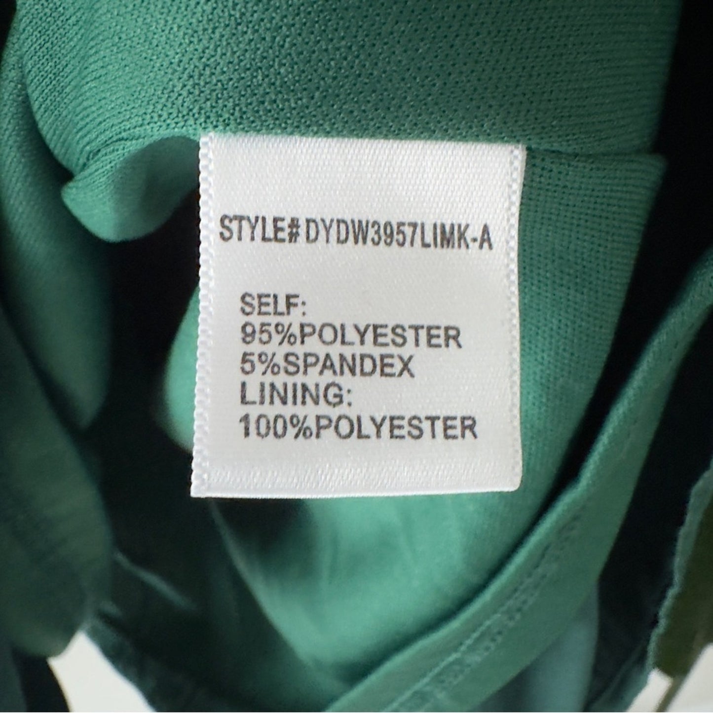 Altar’d State Emerald Green Long Sleeve Dress Tiered A-Lined Square Neck Ruched