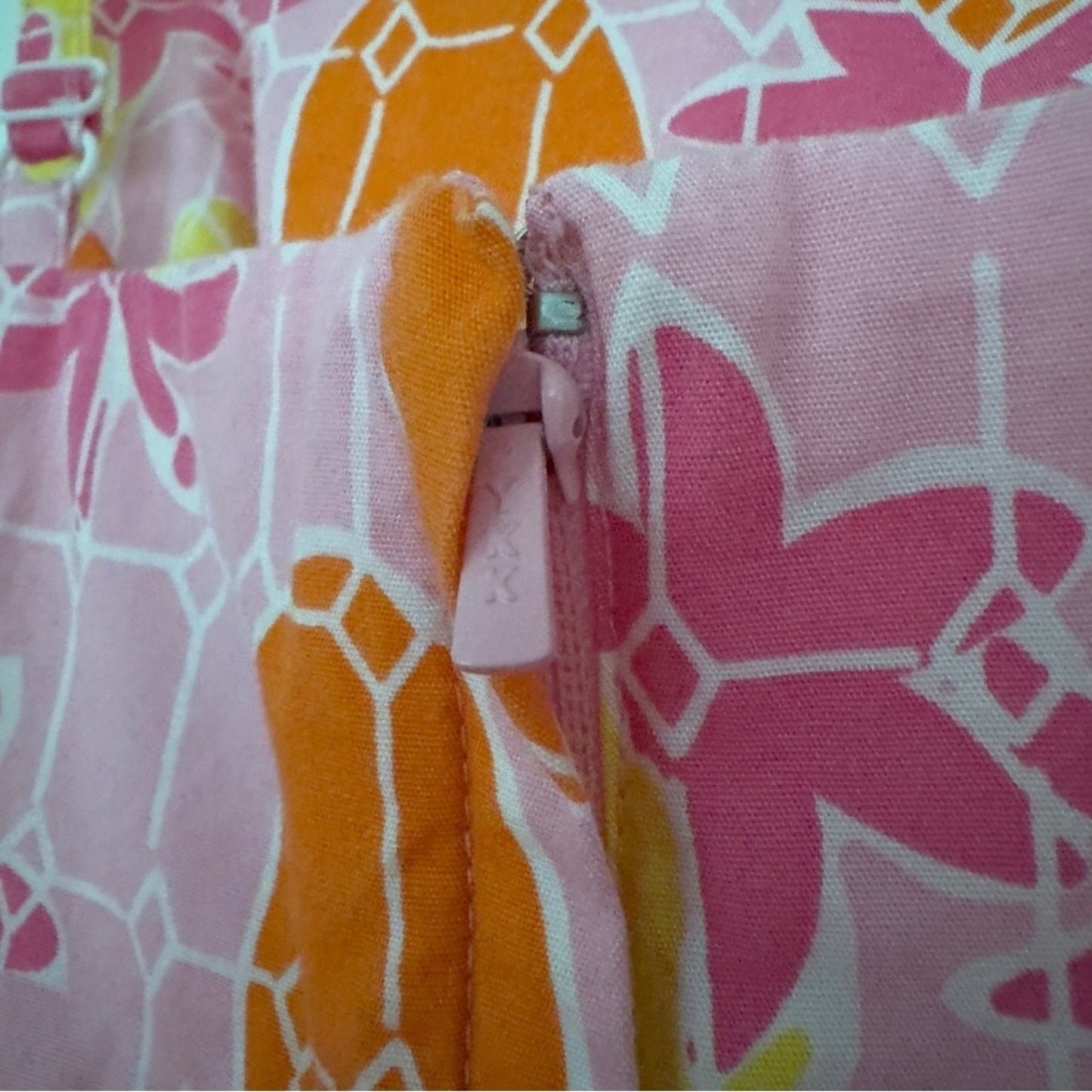 Lilly Pulitzer Vintage White Label Pineapple Dress Adjustable Spaghetti Straps 0