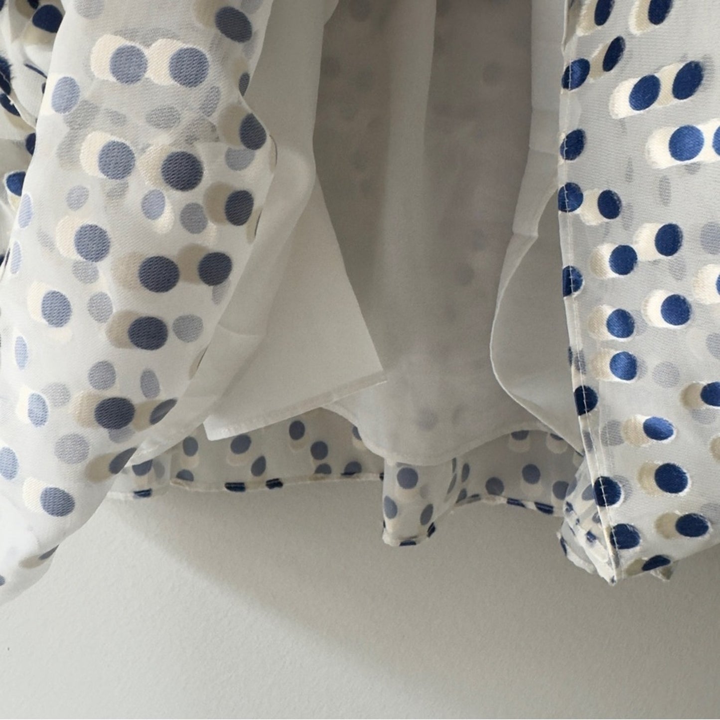 Lilly Pulitzer Madelina Dress Mini Sundress asymmetric polka dot lined A-Line S