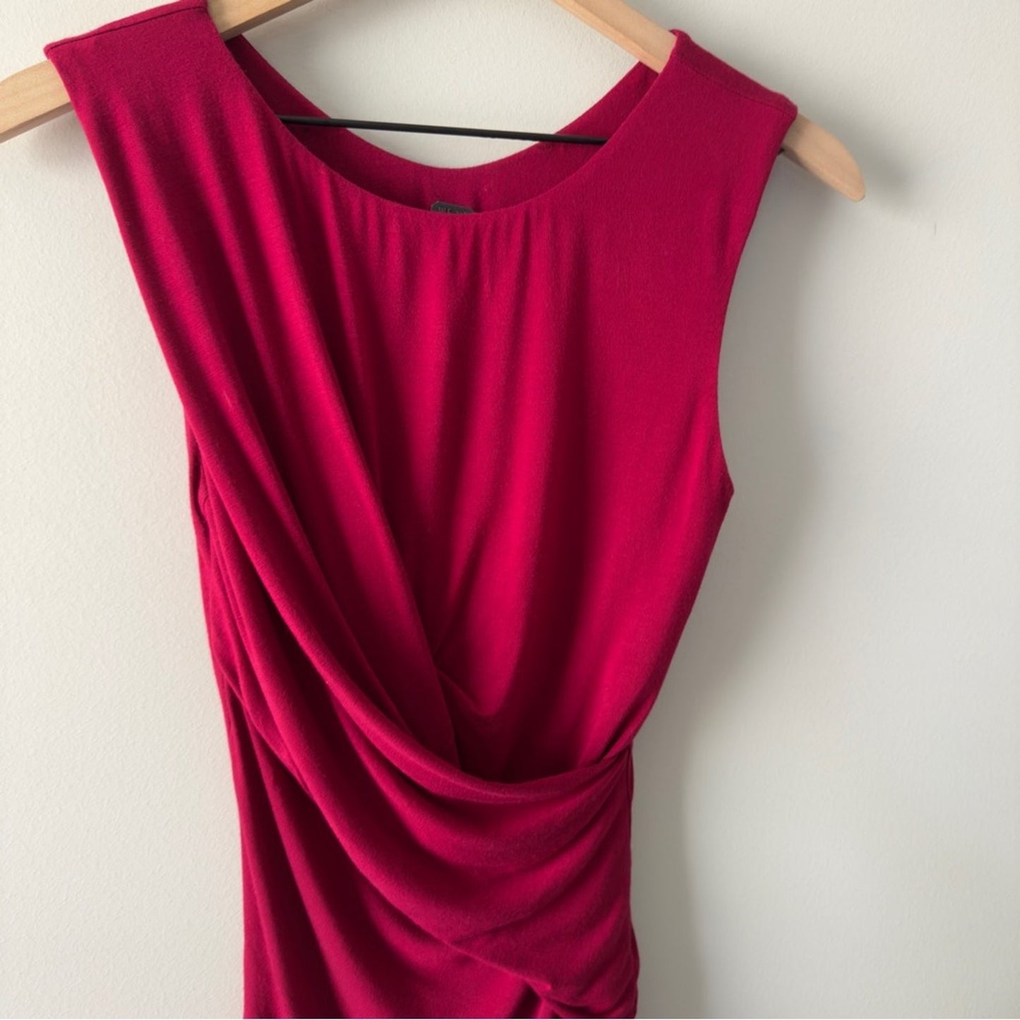 Free People We The Free Twist Front Tank Top sleeveless stretch solid summer EUC
